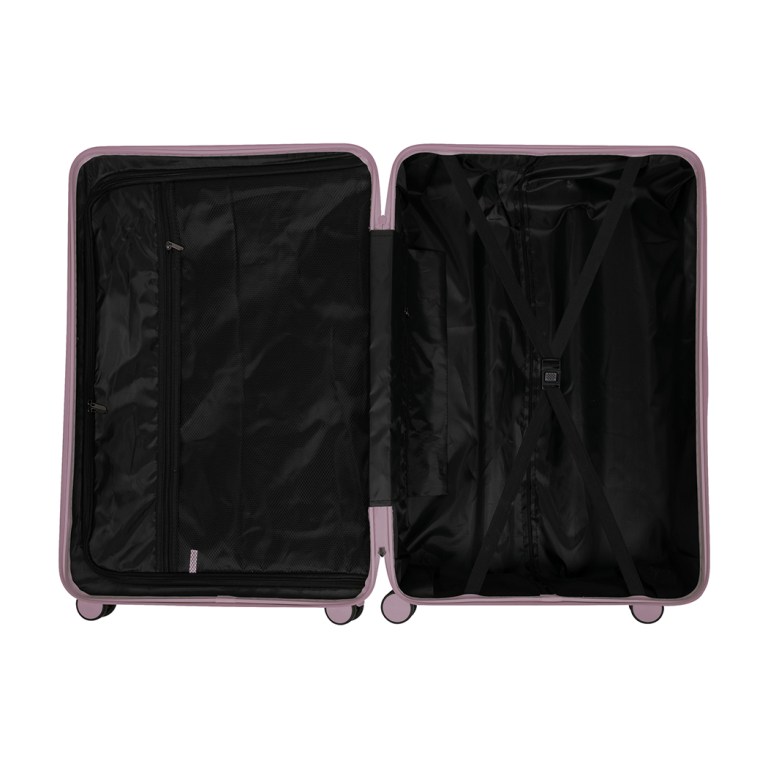 slimbridge luggage suitcase trolley rose gold 4pc 14"+20"+24"+28"