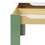 levede kids table and chairs set 3 in 1 chalkboard storage learning dining desk