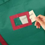 christmas tree storage bag large green