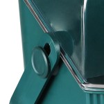makeup storage case cosmetic organiser green