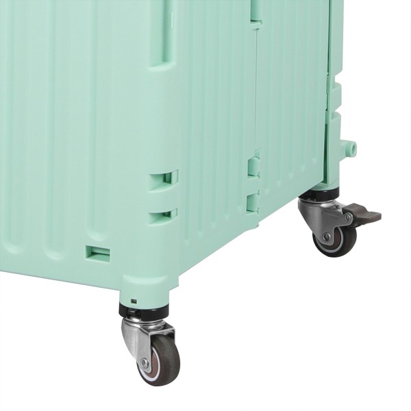 folding shopping trolley cart portable green folding shopping trolley cart portable green