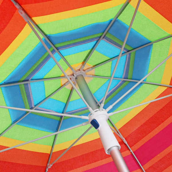 mountview 2.2m outdoor beach umbrellas sand colorful mountview 2.2m outdoor beach umbrellas sand colorful