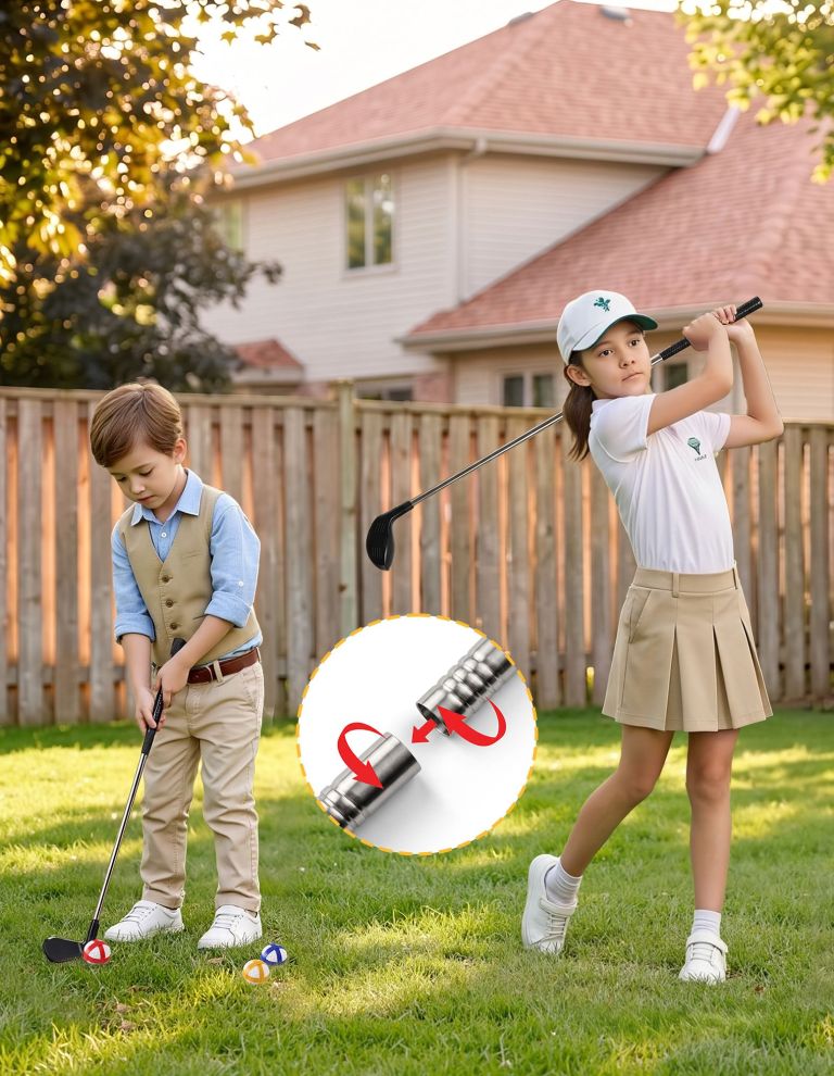 keezi kids golf chipping game set with stand, 24 sticky balls, adjustable club & 2 hitting mats for indoor outdoor ages 3 12 play keezi kids golf chipping game set with stand, 24 sticky balls, adjustable club & 2 hitting mats for indoor outdoor ages 3 12 play