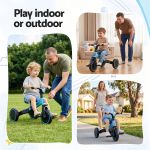 rigo tricycle bike, kids bike with 3 wheels, carbon steel 70cm blue rigo tricycle bike, kids bike with 3 wheels, carbon steel 70cm blue