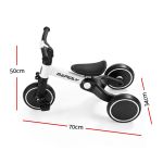 rigo tricycle bike, kids bike with 3 wheels, carbon steel 70cm white rigo tricycle bike, kids bike with 3 wheels, carbon steel 70cm white