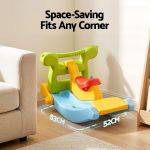 keezi kids slide set toddler indoor playset rocking horse ring toss multi colour keezi kids slide set toddler indoor playset rocking horse ring toss multi colour