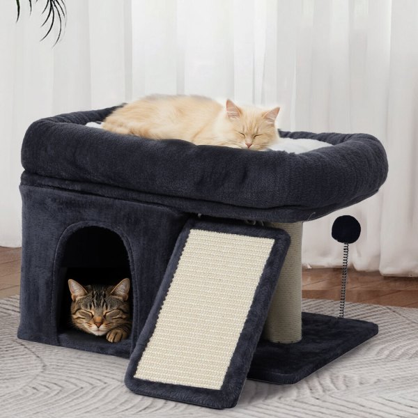 pawz cat tree big perch bed pawz cat tree big perch bed