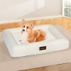 pawz l size orthopedic dog bed with corduroy removable cover waterproof washable beige pawz l size orthopedic dog bed with corduroy removable cover waterproof washable beige
