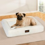 pawz m size orthopedic dog bed with corduroy removable cover waterproof washable beige pawz m size orthopedic dog bed with corduroy removable cover waterproof washable beige