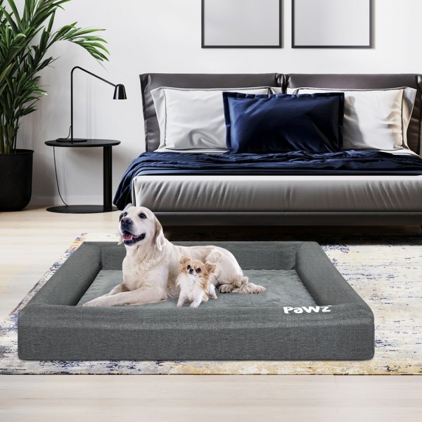 pawz memory foam pet bed calming dog xxl xx large pawz memory foam pet bed calming dog xxl xx large