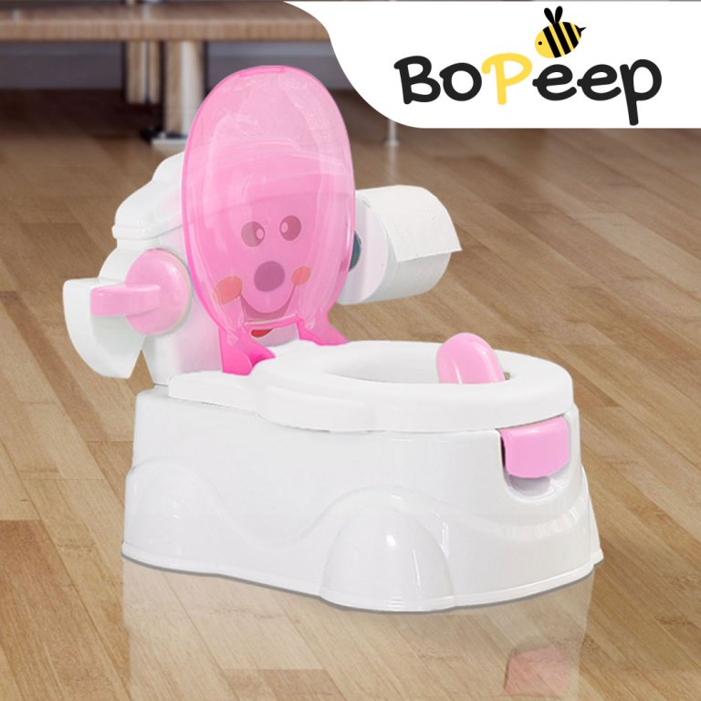 bopeep kids potty seat trainer safety pink