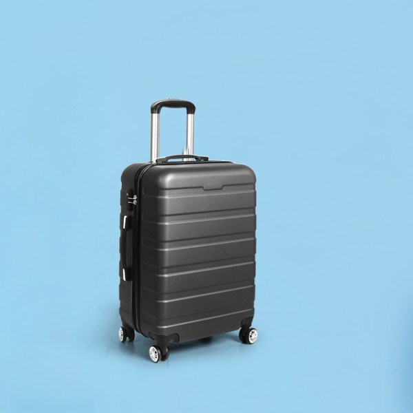 slimbridge 20" carry on luggage case grey 20 inch slimbridge 20" carry on luggage case grey 20 inch