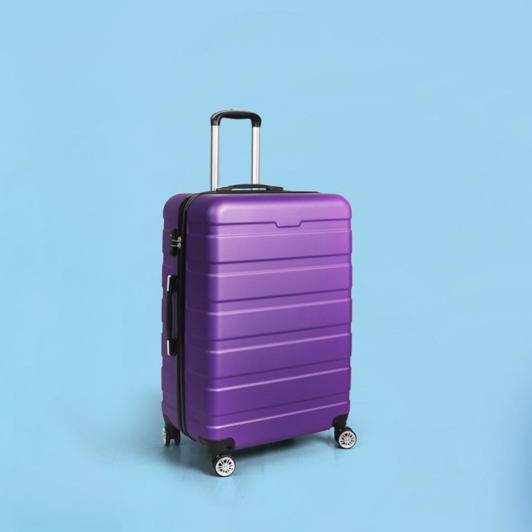 slimbridge 24" luggage case suitcase purple 24 inch