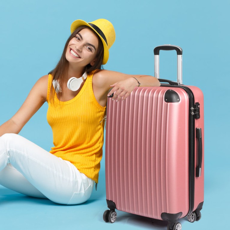 slimbridge 24" luggage suitcase code rose gold slimbridge 24" luggage suitcase code rose gold