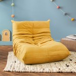 levede kids floor chair foam sofa replica single lazy recliner children couch