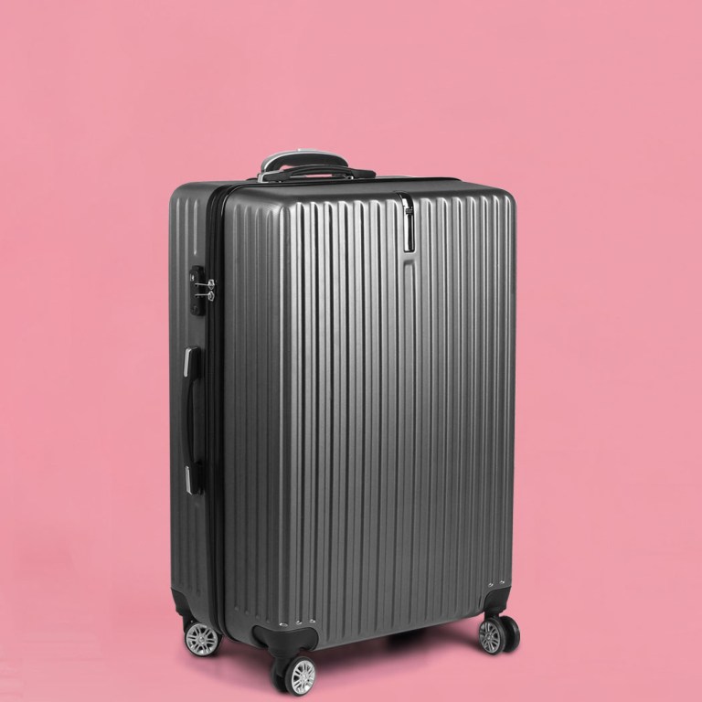 slimbridge 28" inch luggage suitcase grey 28 inch slimbridge 28" inch luggage suitcase grey 28 inch