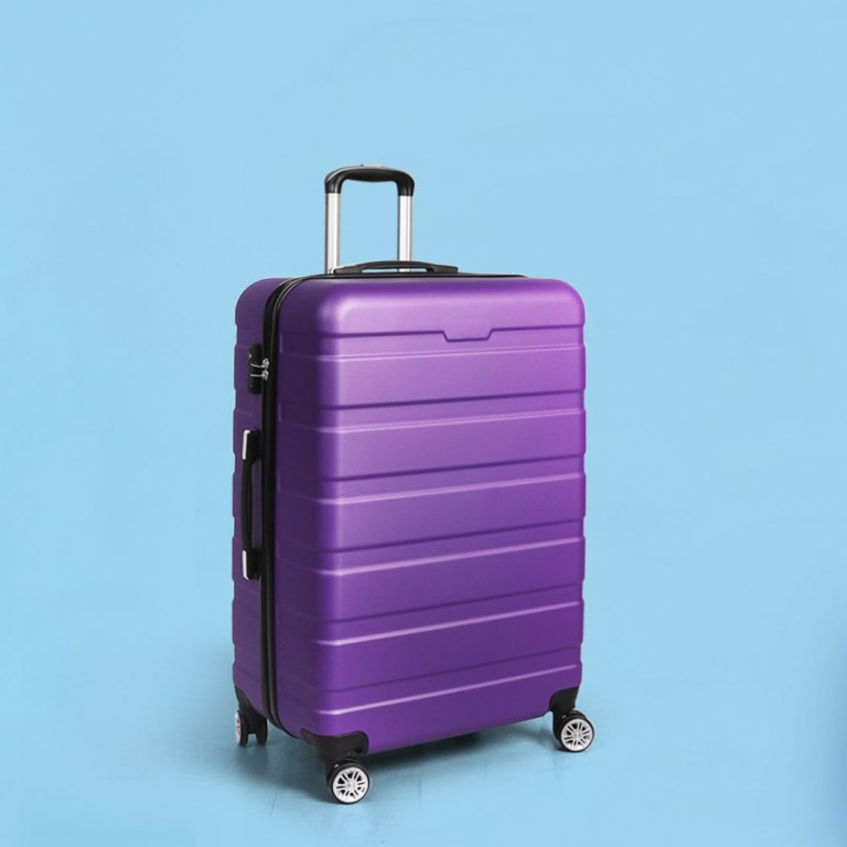 slimbridge 28" luggage case suitcase purple 28 inch slimbridge 28" luggage case suitcase purple 28 inch