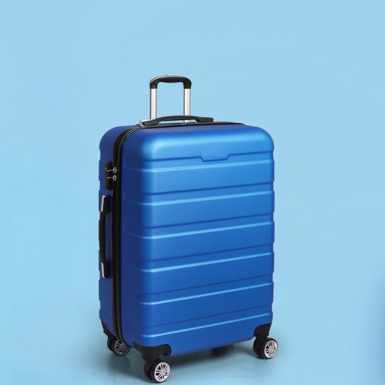 slimbridge 28"luggage case suitcase blue 28 inch