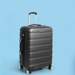slimbridge 28"luggage case suitcase grey 28 inch slimbridge 28"luggage case suitcase grey 28 inch