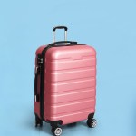slimbridge 28"luggage case suitcase rose gold 28 inch slimbridge 28"luggage case suitcase rose gold 28 inch