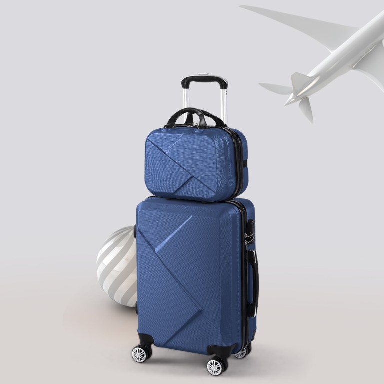 slimbridge 2pcs 20"travel luggage set novy slimbridge 2pcs 20"travel luggage set novy