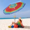 mountview 2.2m outdoor beach umbrellas sand colorful mountview 2.2m outdoor beach umbrellas sand colorful