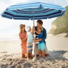 mountview 2m outdoor beach umbrellas sand blue mountview 2m outdoor beach umbrellas sand blue