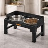 pawz elevated dog bowls pet feeder 6 height adjustable raised food water large pawz elevated dog bowls pet feeder 6 height adjustable raised food water large