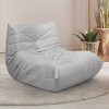 levede floor chair caterpillar sofa grey