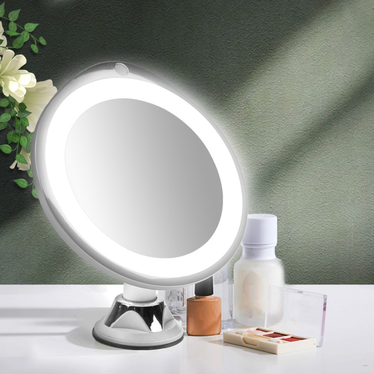 10x magnifying makeup led mirror 360 dgree