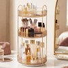 ilus 360� roating makeup organiser vanity countertop shelf cosmetic holder gold ilus 360� roating makeup organiser vanity countertop shelf cosmetic holder gold