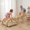 bopeep kids climbing toys sets toddler toys triangle arch climber indoor natural bopeep kids climbing toys sets toddler toys triangle arch climber indoor natural