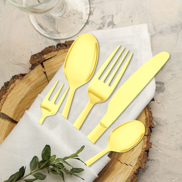 stainless steel cutlery set travel knife gold stainless steel cutlery set travel knife gold