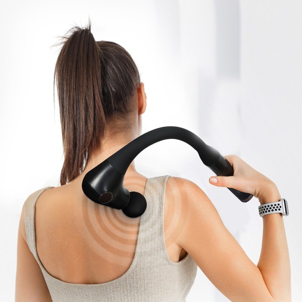 spector extended handle massage gun black spector extended handle massage gun black
