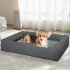 pawz memory foam pet bed calming dog m medium pawz memory foam pet bed calming dog m medium