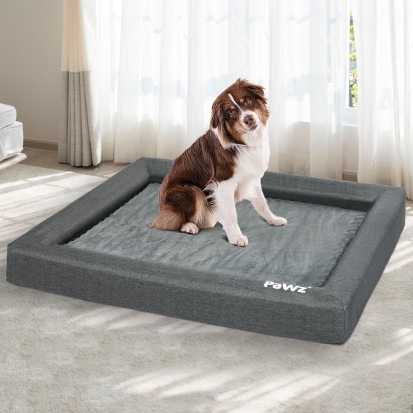 pawz memory foam pet bed calming dog xxl xx large pawz memory foam pet bed calming dog xxl xx large