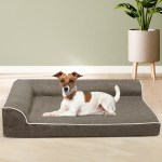 pawz orthopedic dog bed l coffee