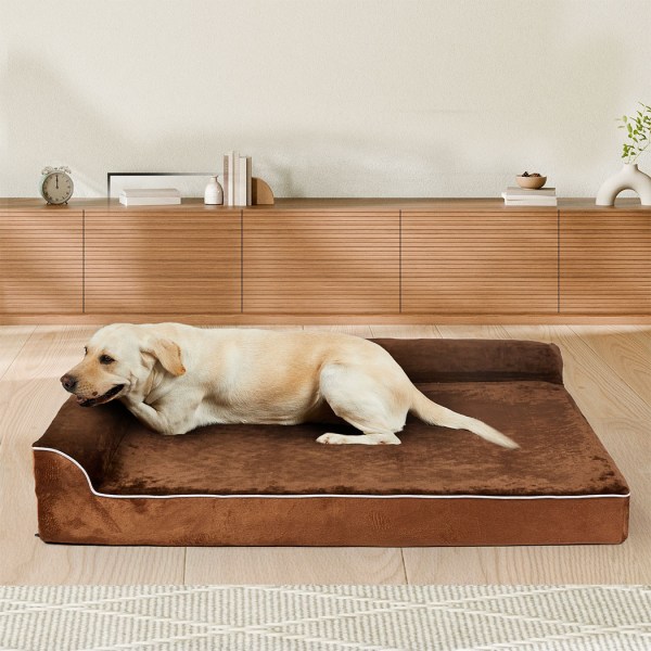 pawz orthopedic dog bed xxl coffee pawz orthopedic dog bed xxl coffee