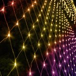 emitto 880led christmas net lights mesh