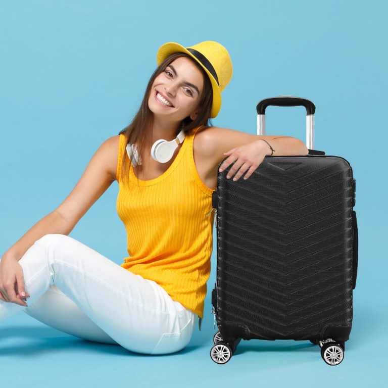 slimbridge 20" carry on travel luggage black 20 inch slimbridge 20" carry on travel luggage black 20 inch