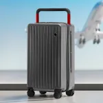 slimbridge 26" luggage wide handle hard case grey slimbridge 26" luggage wide handle hard case grey