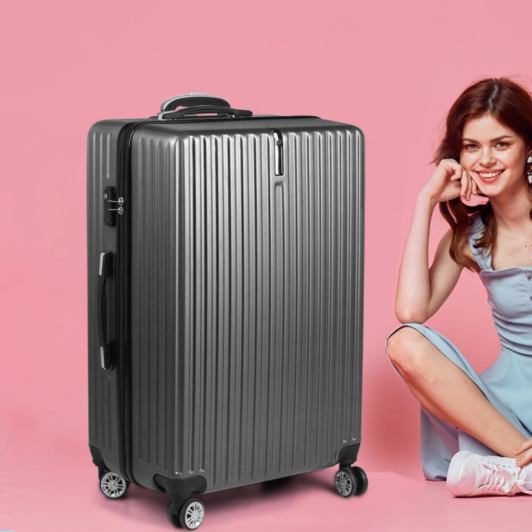 slimbridge 28" inch luggage suitcase grey 28 inch slimbridge 28" inch luggage suitcase grey 28 inch