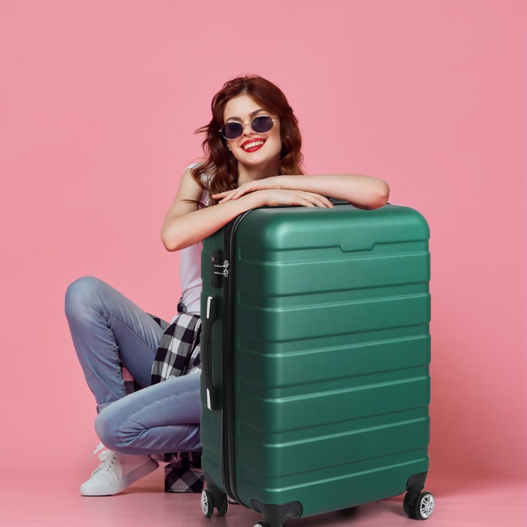 slimbridge 28" luggage case suitcase green 28 inch slimbridge 28" luggage case suitcase green 28 inch