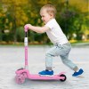 bopeep foldable kids scooter led music pink bopeep foldable kids scooter led music pink