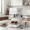 spector espresso coffee machine maker 20 bar milk frother cappuccino latte cafe