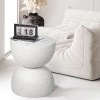 levede side table terrazzo coffee tables beige levede side table terrazzo coffee tables beige