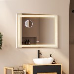 yezi makeup mirror middle