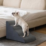 pawz 4 steps pet stairs dog ramp high density foam grey pawz 4 steps pet stairs dog ramp high density foam grey