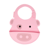 marcus & marcus baby bib koala grey (limited edition)