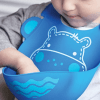 marcus & marcus baby bib koala grey (limited edition)
